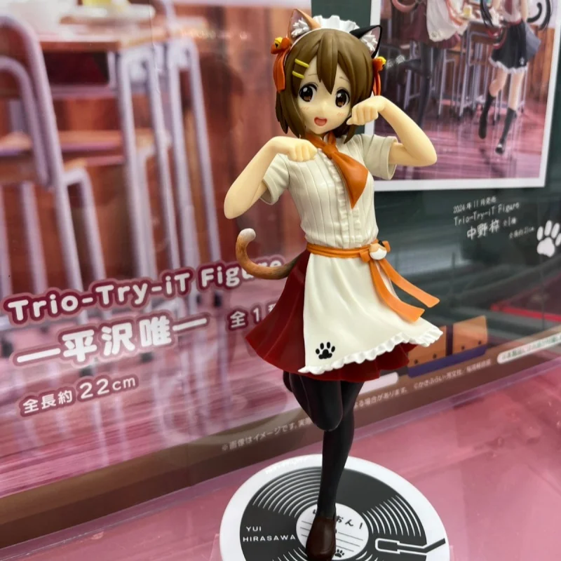 Originele Trio-Try-It K-On! Tsumugi Kotobuki Mugi Ritsu Tainaka Standbeeld Collectible Anime Action Figure Model Speelgoed Ornament Geschenken