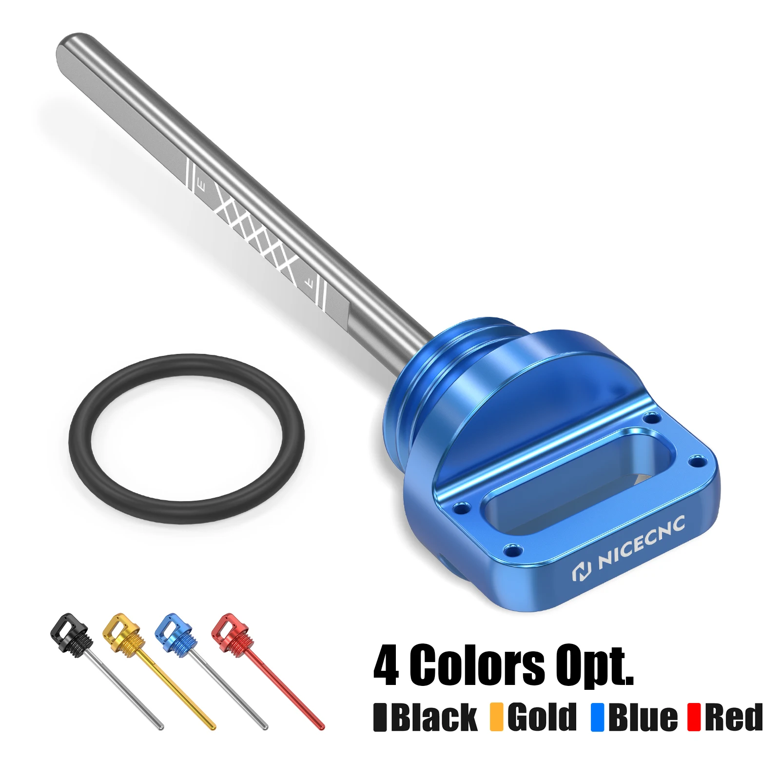 NICECNC ATV Oil Dipstick for YAMAHA Raptor 700 700R Raptor660R YFM 700RW 700RSL 700RSE SE YFZ450 YFZ 450 YFM700RW YFM700RSL
