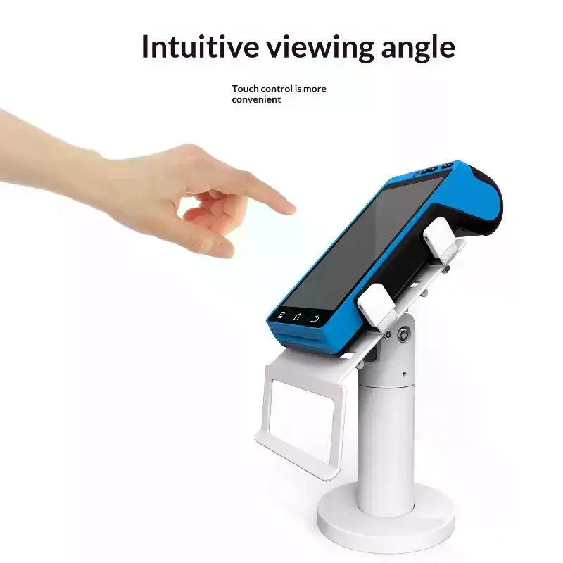 Adjustable Swivel Pos Terminal Stand Bracket Credit Card Machines Security Holder Payment System Base Mount