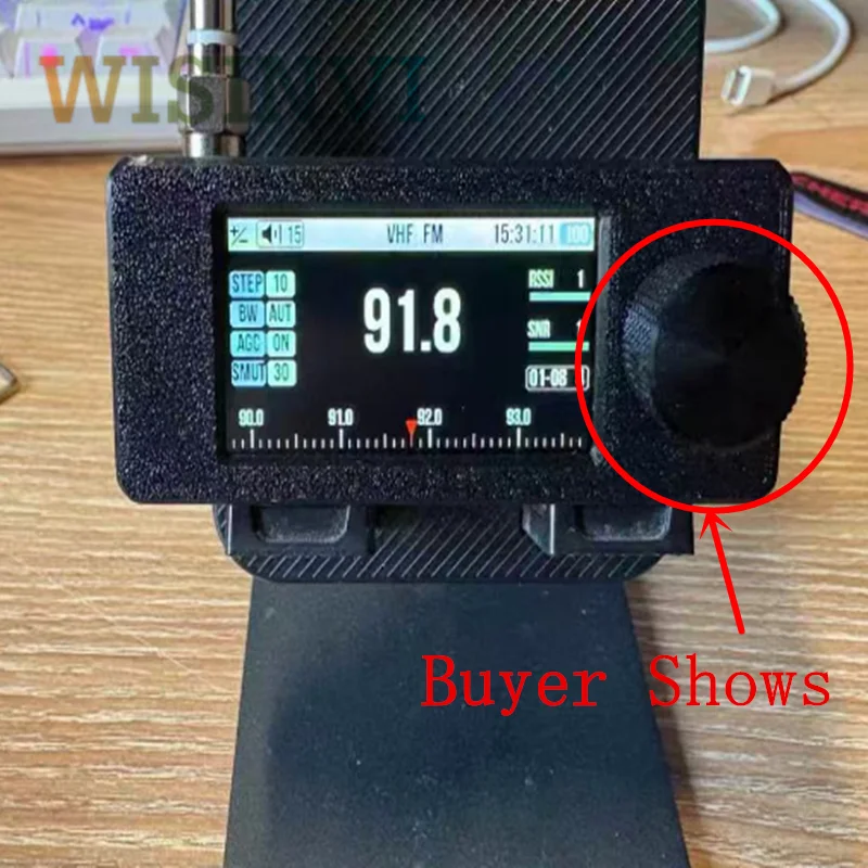50PCS 17X10MM Aluminum Alloy Knob Cap 6mm Round Hole Potentiometer Encoder Knob Volume Power Adjustment Knob Cap Black Unmarked