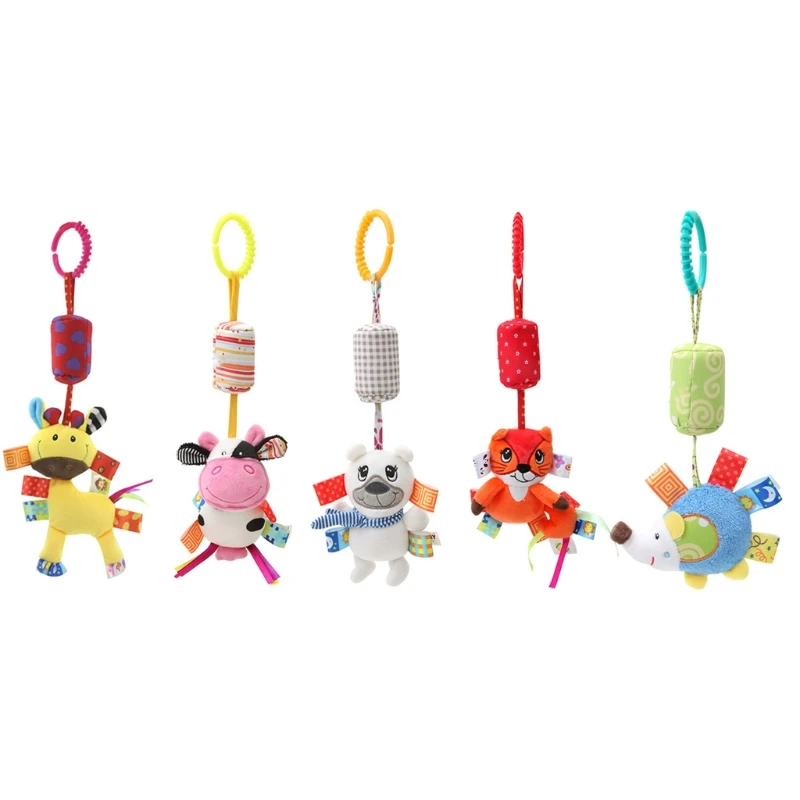 Montessori Wind Baby Rattle Hanging Supplies Baby Develop Hearing Recognition Sensory Shower Birthday Gift