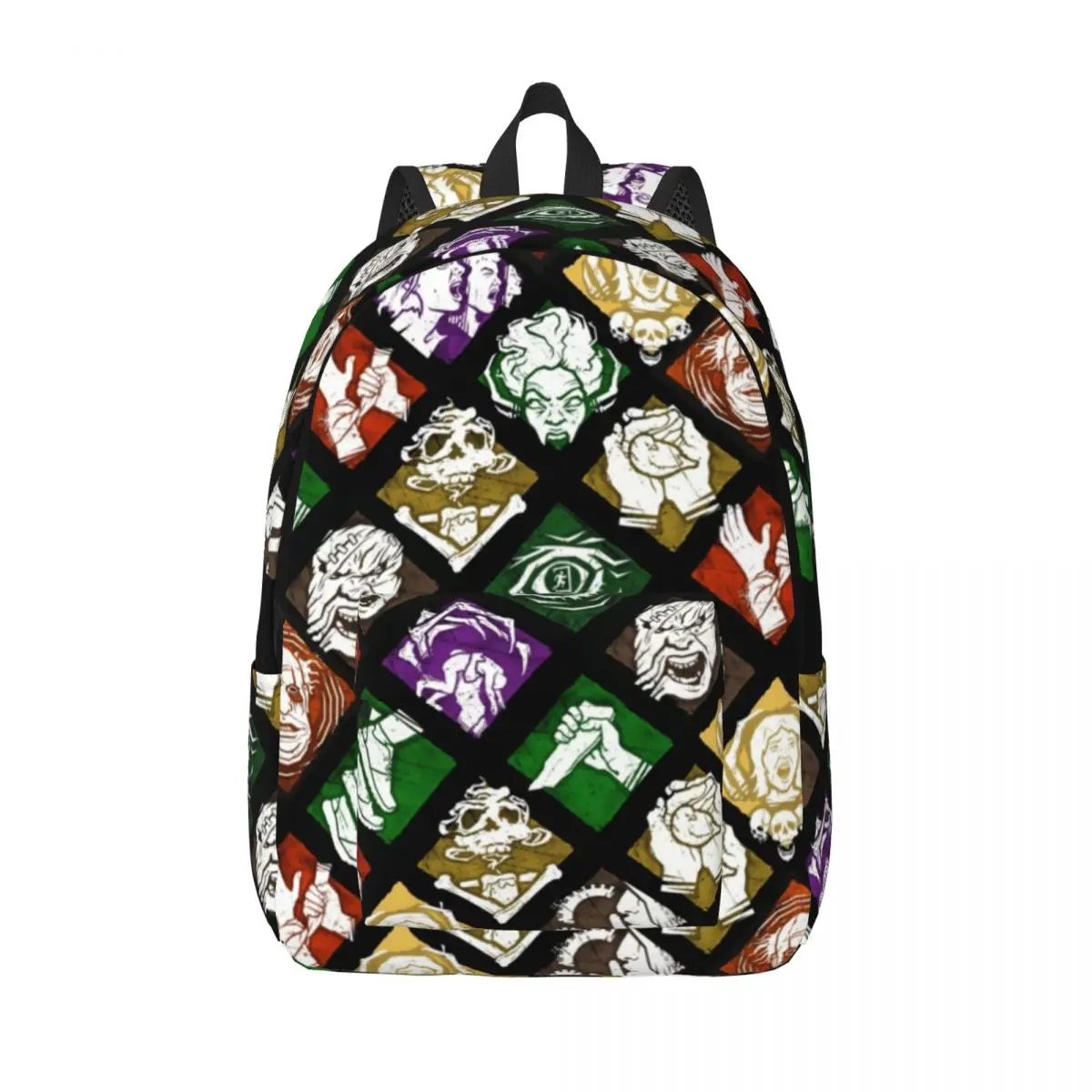 DBD Perks Dead By Daylight Horror Survival Video Games Fashion Backpack Outdoor High School Travel Daypack College Shoulder Bag