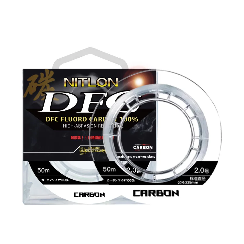 YGKX fluorocarbono carpa – Hilo invisible para la pesca de fondo - imagen 4