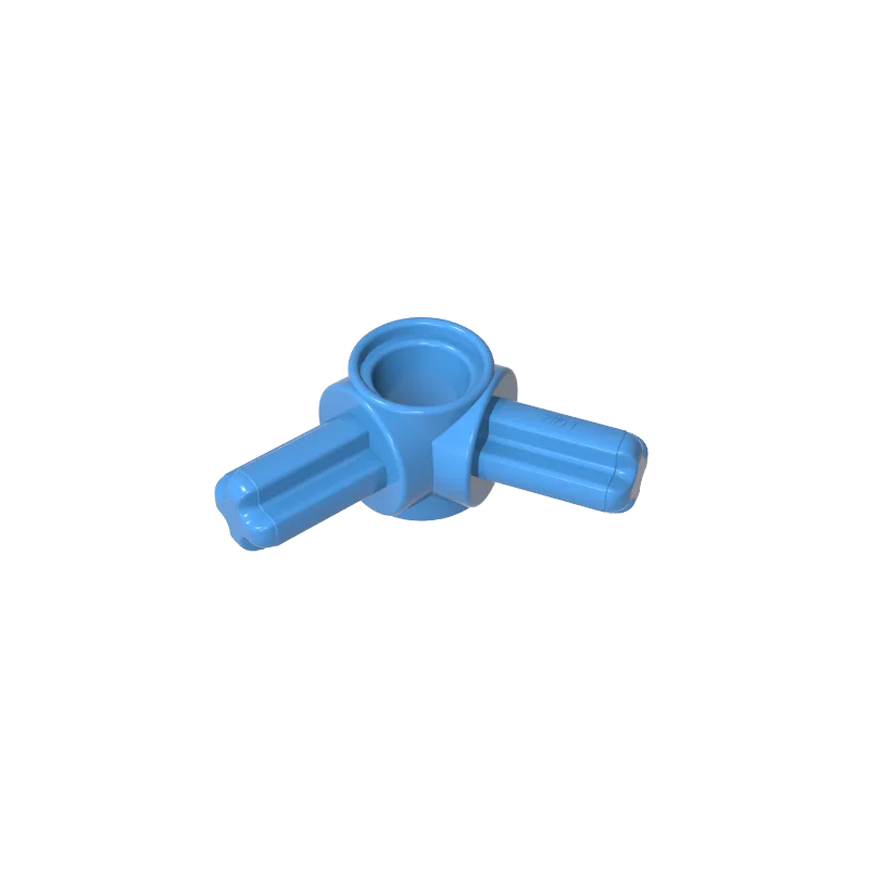 Gobricks 10 قطعة GDS-21101 الطوب 120 °   موصل أجزاء فتحة الترباس المتقاطعة المتوافقة مع نموذج MOC للبالغين والأطفال