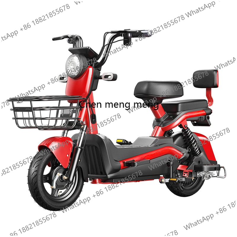 Mountain Snow Bike Lithium Battery Helps Men and Women with Variable Speed Commuting Lightweight Battery Electric Bike