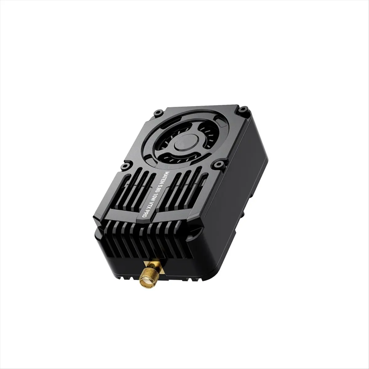 Y662A~!#5.8G 10W 104-CH VTX PRO Supports IRC Tramp VTX Control Protocol Built-in Microphone and Cooling Fan for Long-Range Drone