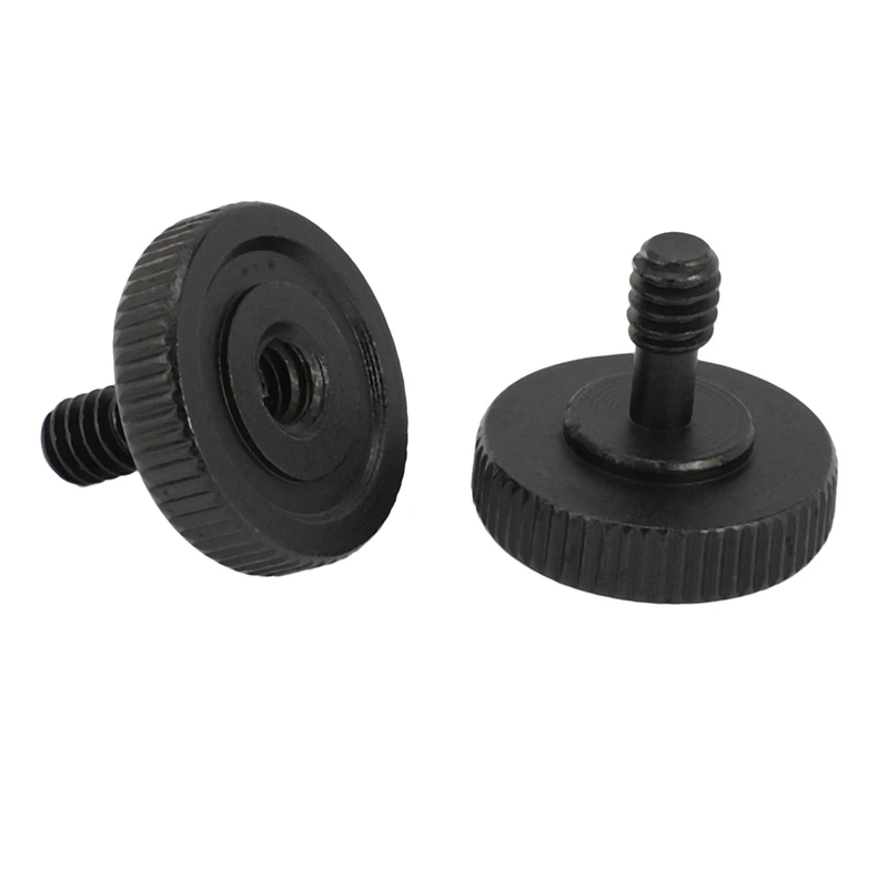 Thumb Screw Camera Quick Release 1/4 Inch Thumbscrew L Bracket Screw Mount Adapter (Pack Of 20)