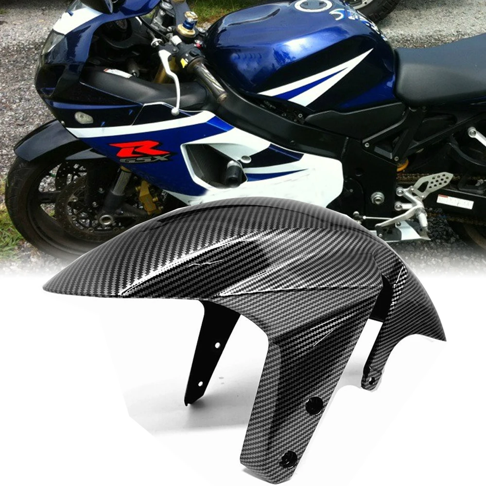 

Motorcycle Front Fender For Suzuki GSXR 600 GSX-R 750 GSXR750 2004 2005 GSXR600 Mudguard Wheel Cover Splash Guard Fairing Carbon