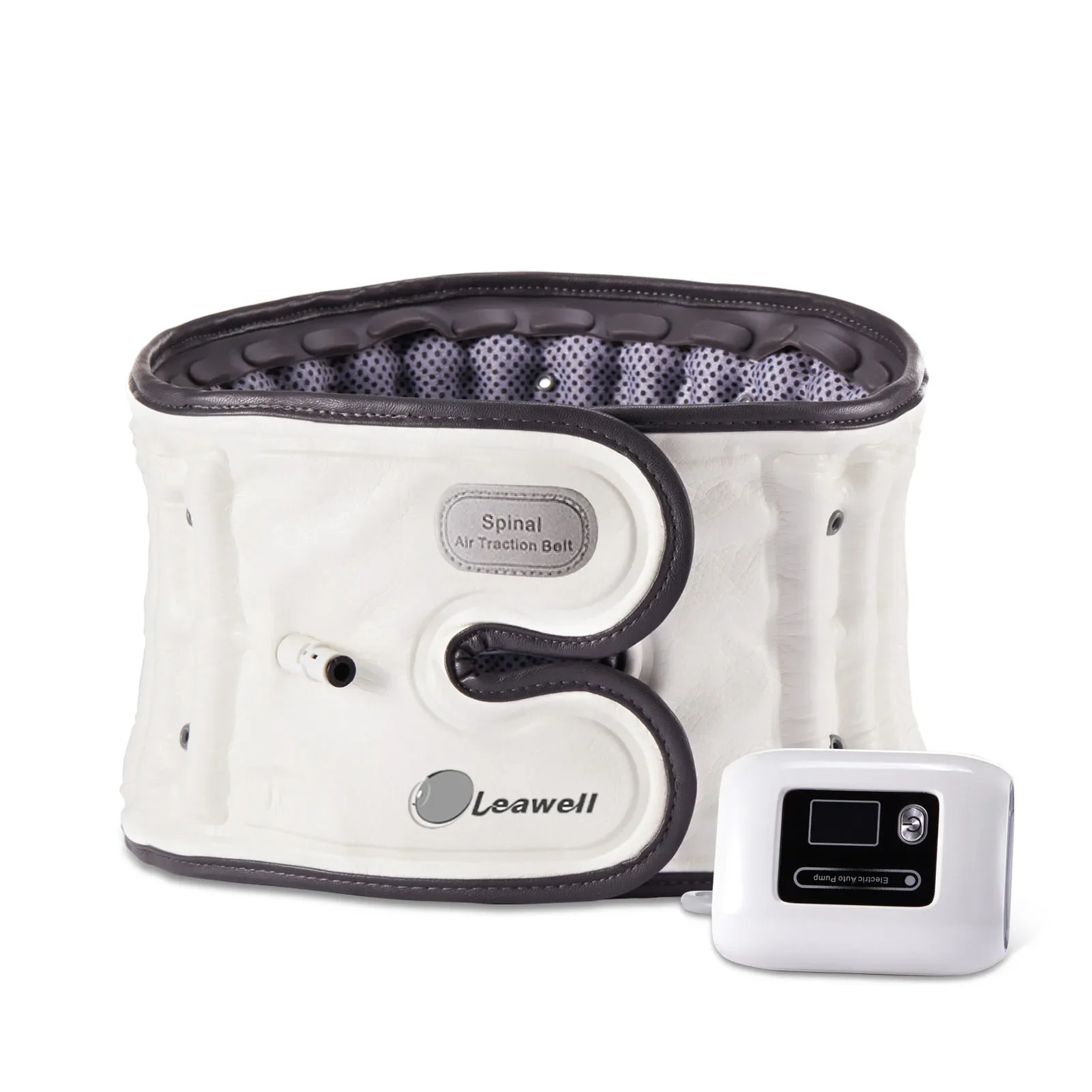 

Leawell 2023, новинка, эластичный пояс для поддержки талии, поясничный пояс для боли в спине с автоматическим электрическим насосом