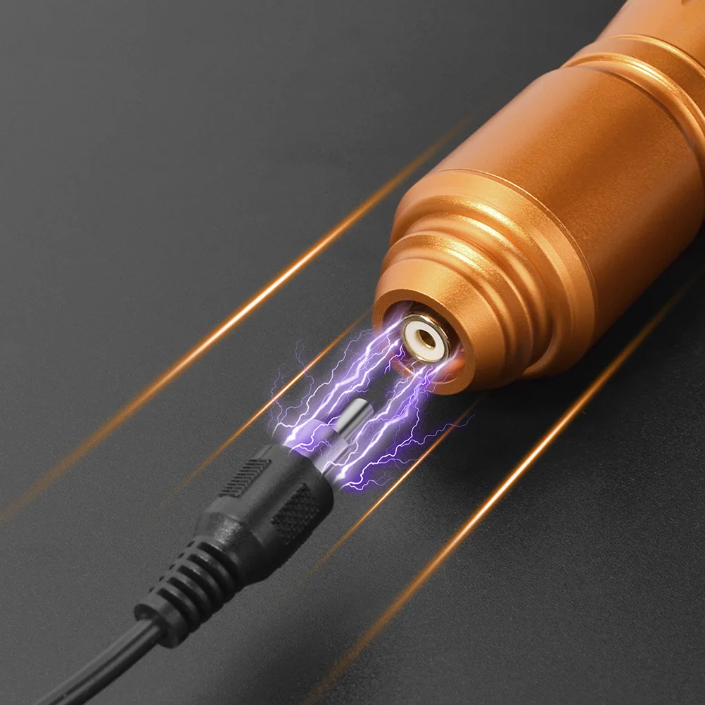 

Поворотная машинка для татуировки из алюминиевого сплава, портативная электрическая машинка для татуировки для создания долговечных ярких линий, для начинающих и профессионалов