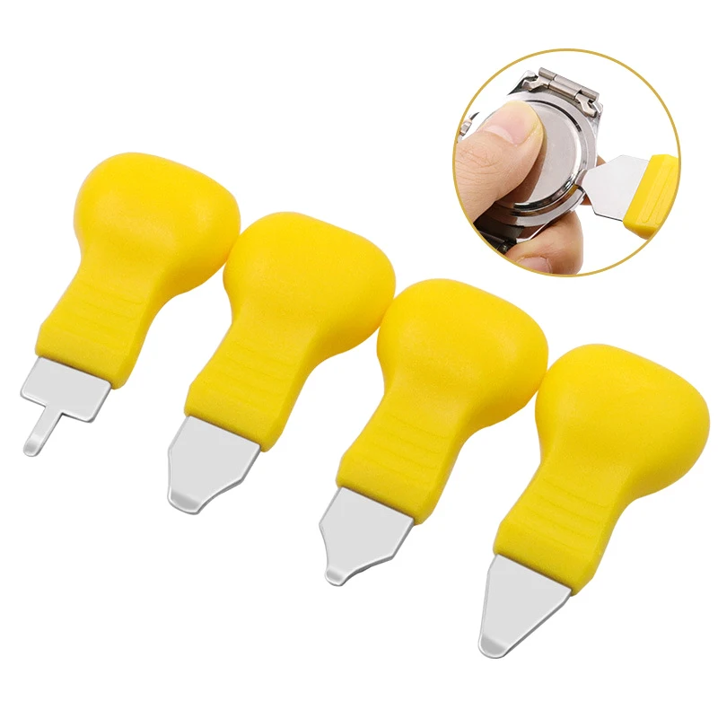 Hard Shell Watch Case Opener Tool, Precision Pry Spudger for Nut, Sealed Back Covers, Anti-Scratch Repair Kit for Watchmakers