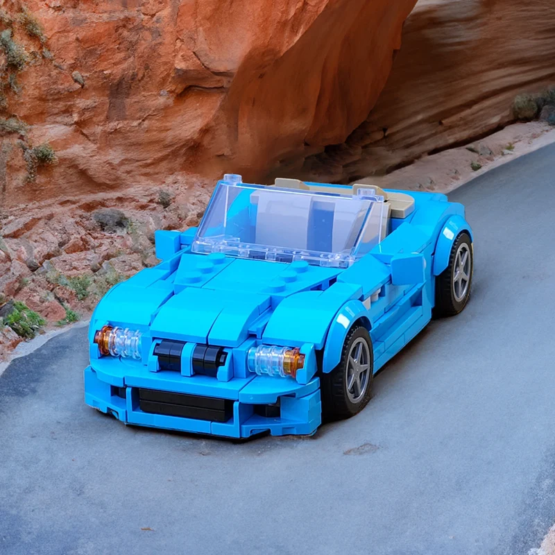 

Speed Racing Car Model MOC Building Bricks Z3 Convertible Sports Car Modular Technology Children Holiday Gifts Assemble Toy Suit