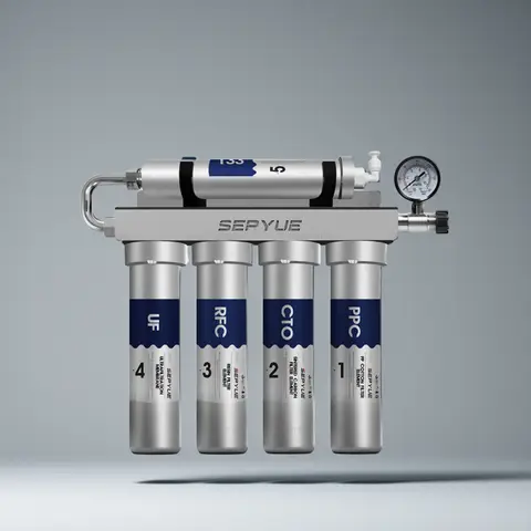 주방 한외 여과 정수기 가정용 직접 식수 정수기 TapWater Purifier 5 단계 정수 필터 시스템