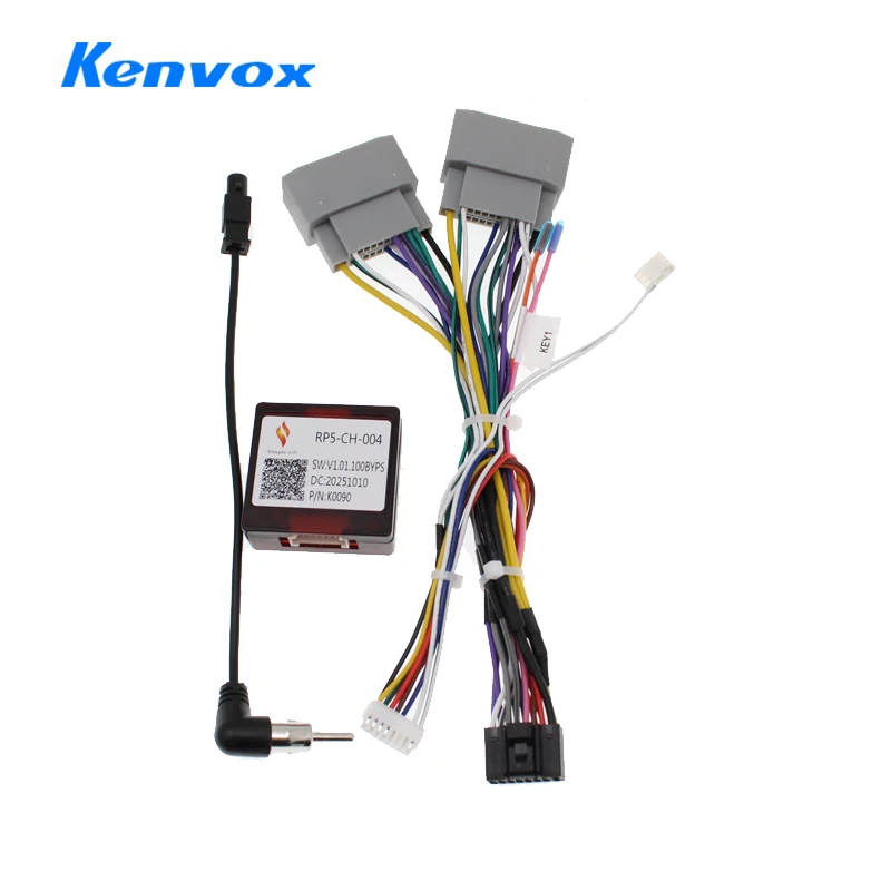 16pin Android Car Radio Canbus for Jeep Wrangler Compass Grand Cherokee Chrysler 300C Wiring Harness Plug Power Cable Adapter