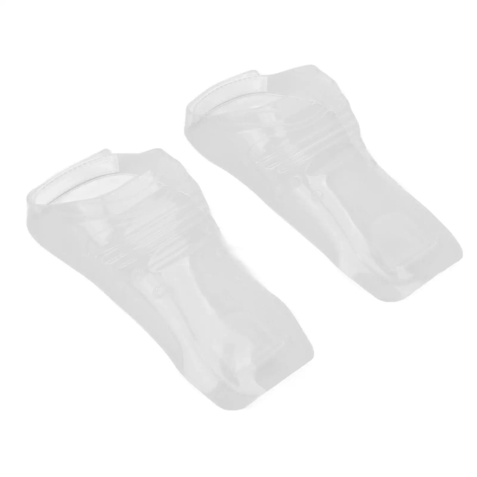 1 Pair Silicone Hair Salon Shoe Covers - Durable Anti-Hair Stylist Footwear Protection for Barbers & Hairdressers