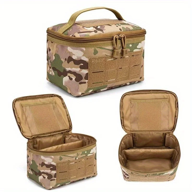 Outdoor Hunting & Camping Multi-Purpose Tactical Molle Pouch - Portable Toiletry Organizer and Utility Storage Bags Bolsa hombre
