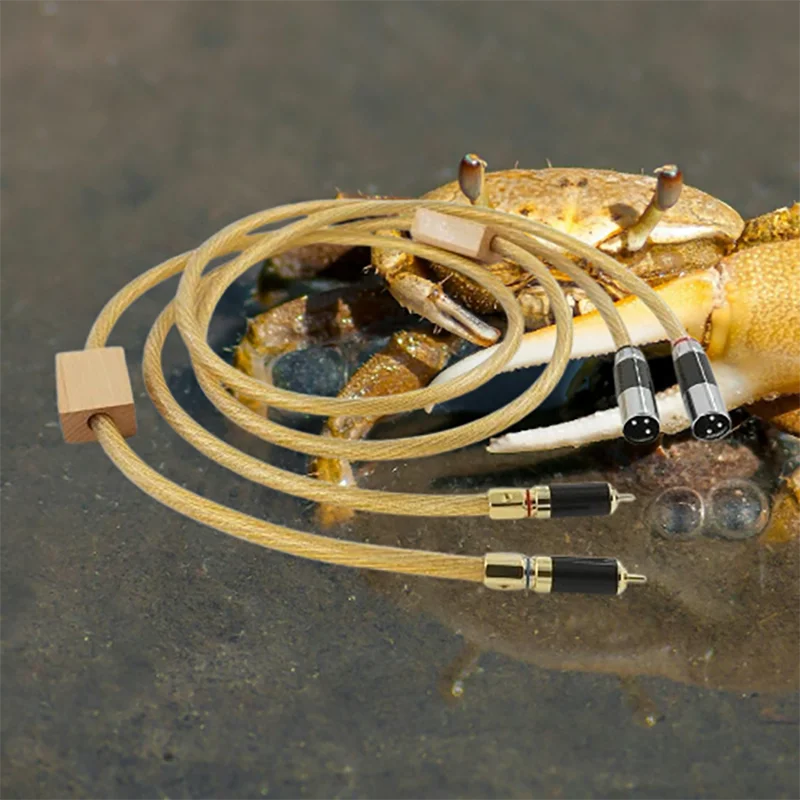 

Reference RCA-XLR Interconnect - 8N OCC Gold-Plated w/Air Dielectric & Triple Shielding​
