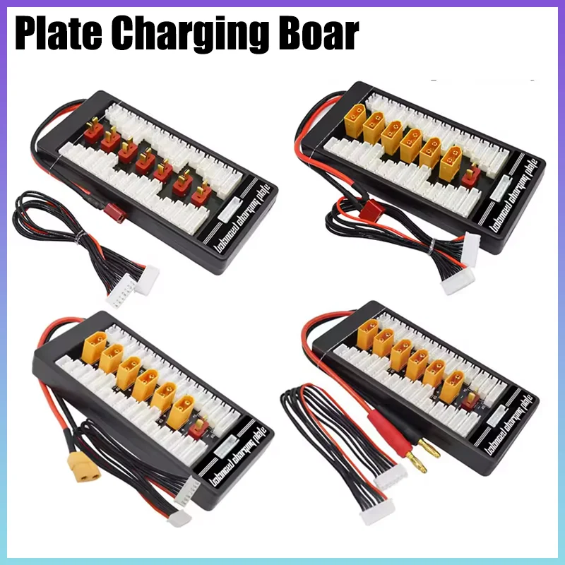 

Kepaqi 2s-6s Lipo Parallel Balance Board Charging Board Xt60 Xt30 T Plug Rc Battery For Isdt Toolkitrc B6ac B6 Charger Diy Parts