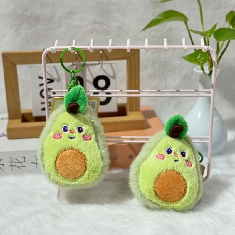 

Cute Fruit Doll Series Plush Keychain Funny Expression Vegetable Doll Stuffed Keychain For Bag Pendant Accessories Wholesale