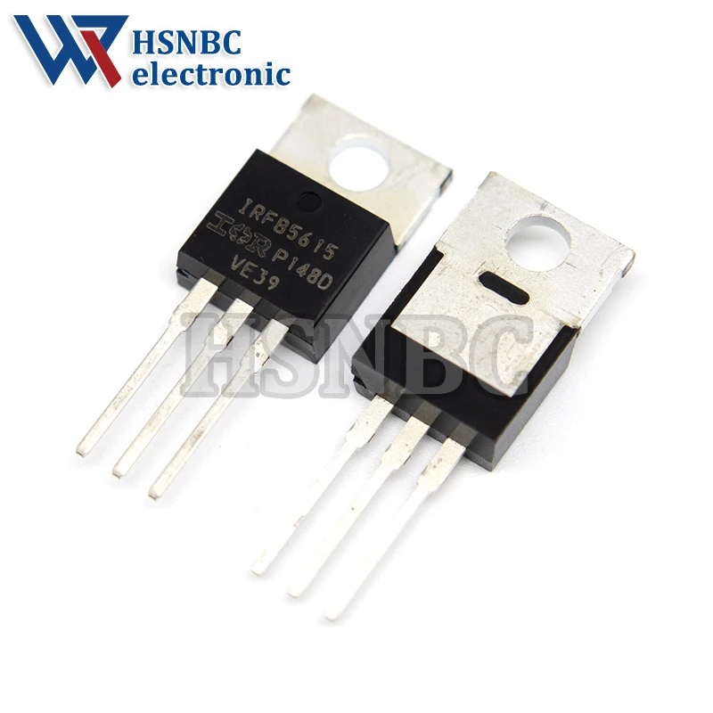10PCS IRFB5615 IRFB5615PBF TO-220 35A 150V N-Channel Power MOSFET Transistor 100% New Original