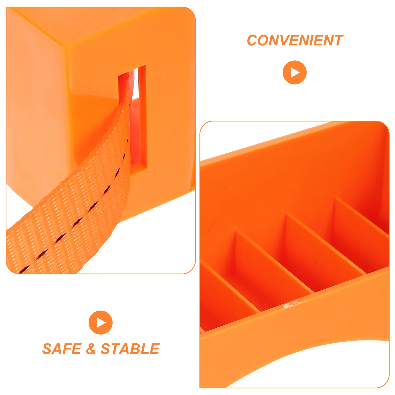 

1 Set Gas Cylinder Bracket Wall Mounted Propane Tank Holder With Safety Straps For Factory School Lab Use One Piece Molding