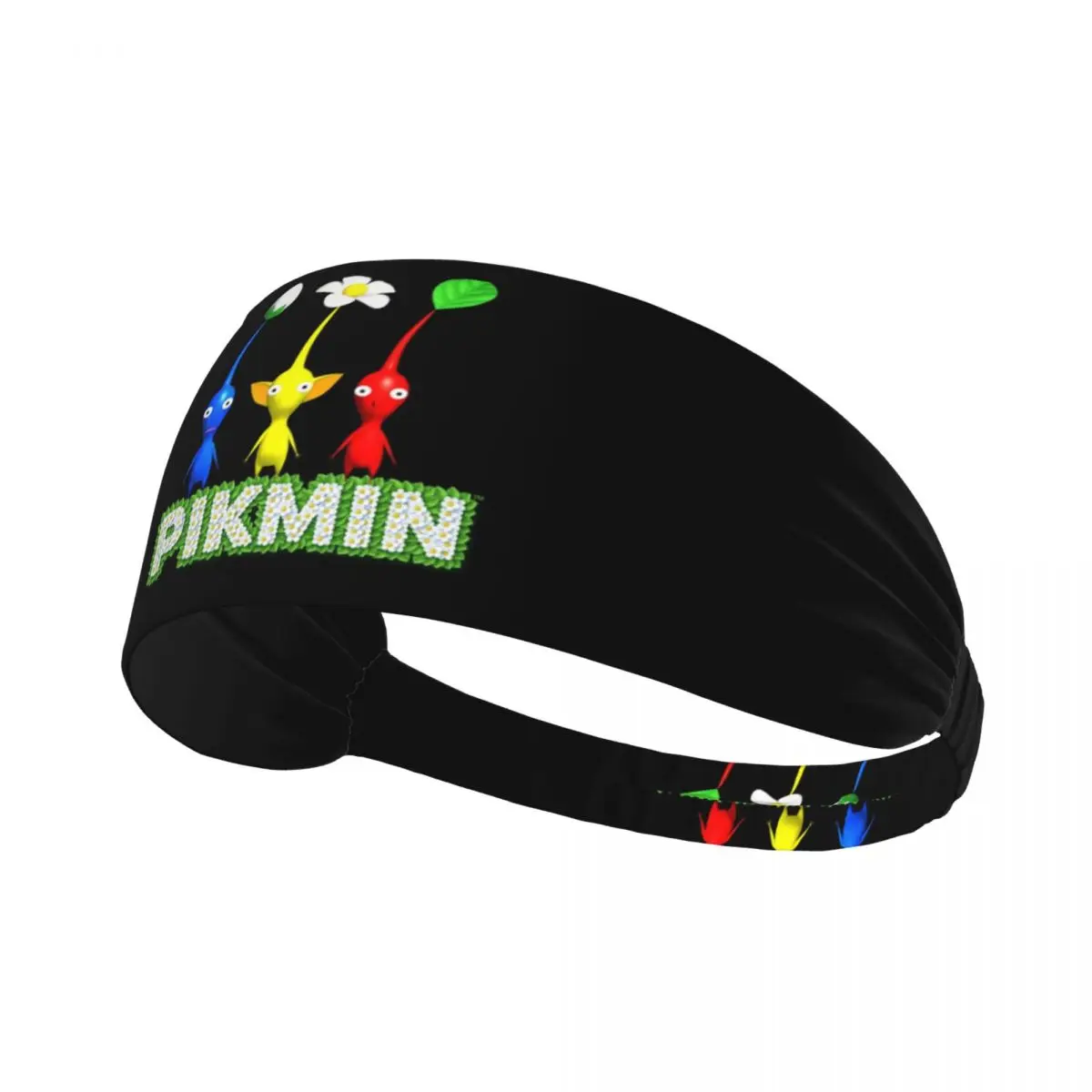 

Custom Pikmin Sweatband for Men Women Quick Drying Sports Sweatband Gym Yoga Running