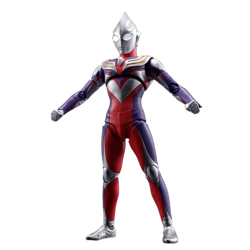 SHF Ultraman Tiga Glitter Ver. Figura True Bone Carving + Ultimate Zero/Geed/Decker/Blaizer Set