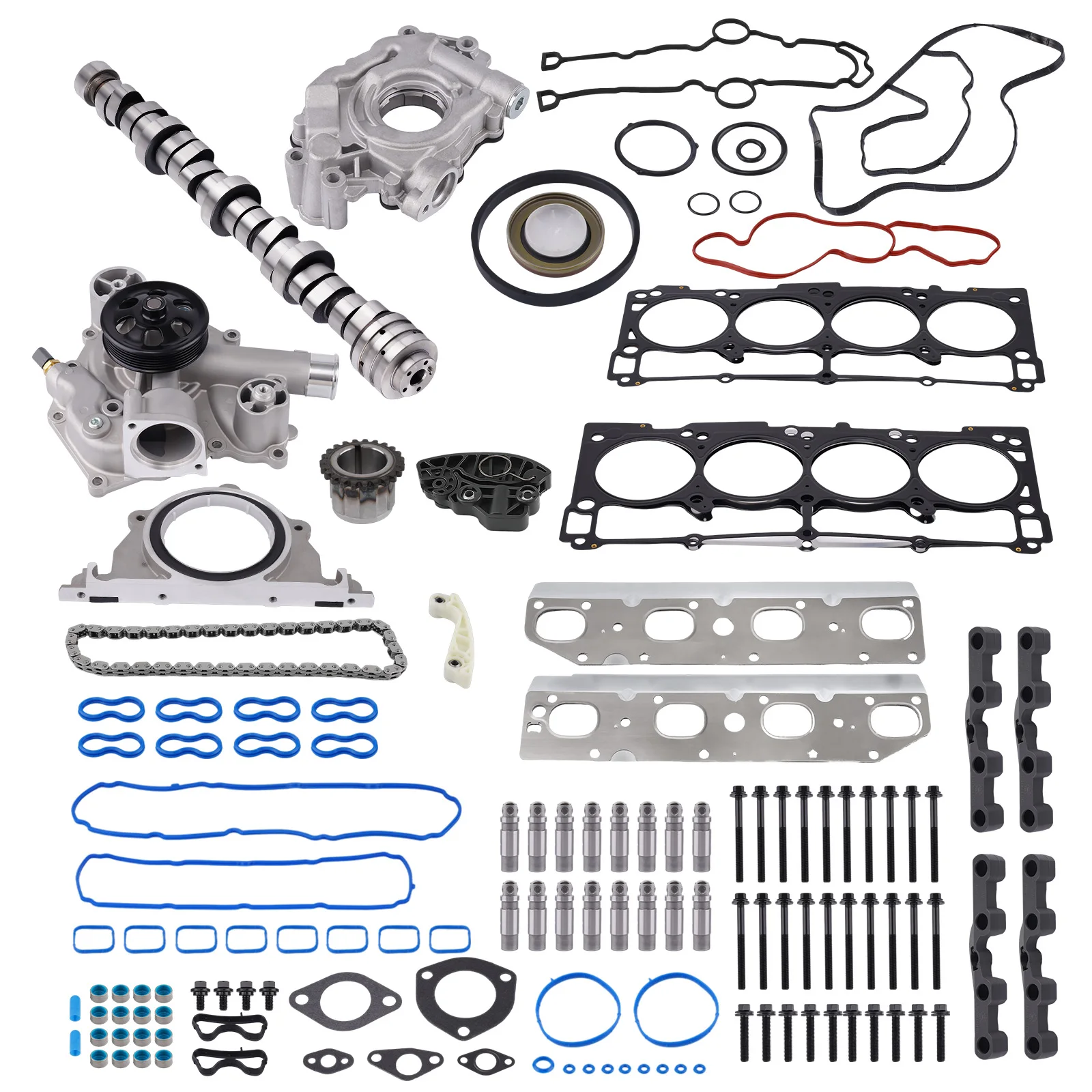 MDS Lifters Kit timing chain kit for Dodge Chrysler Aspen Limited 5.7L for Ram 1500 ST 5.7L V8 VIN: T 2011-2019 53022372AA