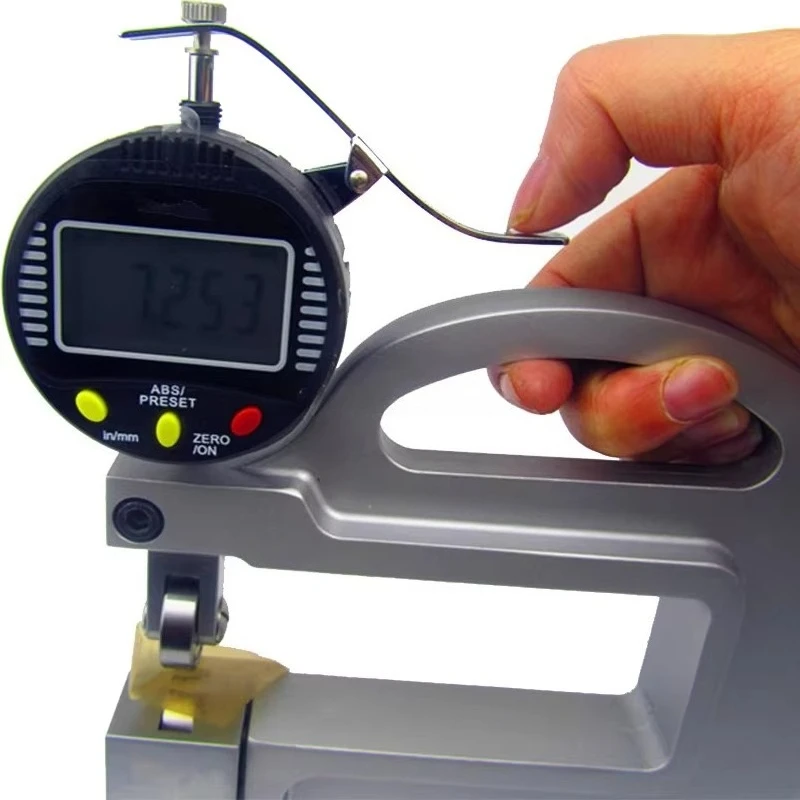 High-quality Digital Micron Thickness Gauge with Roller Insert Measuring Tool 0.001 Mm