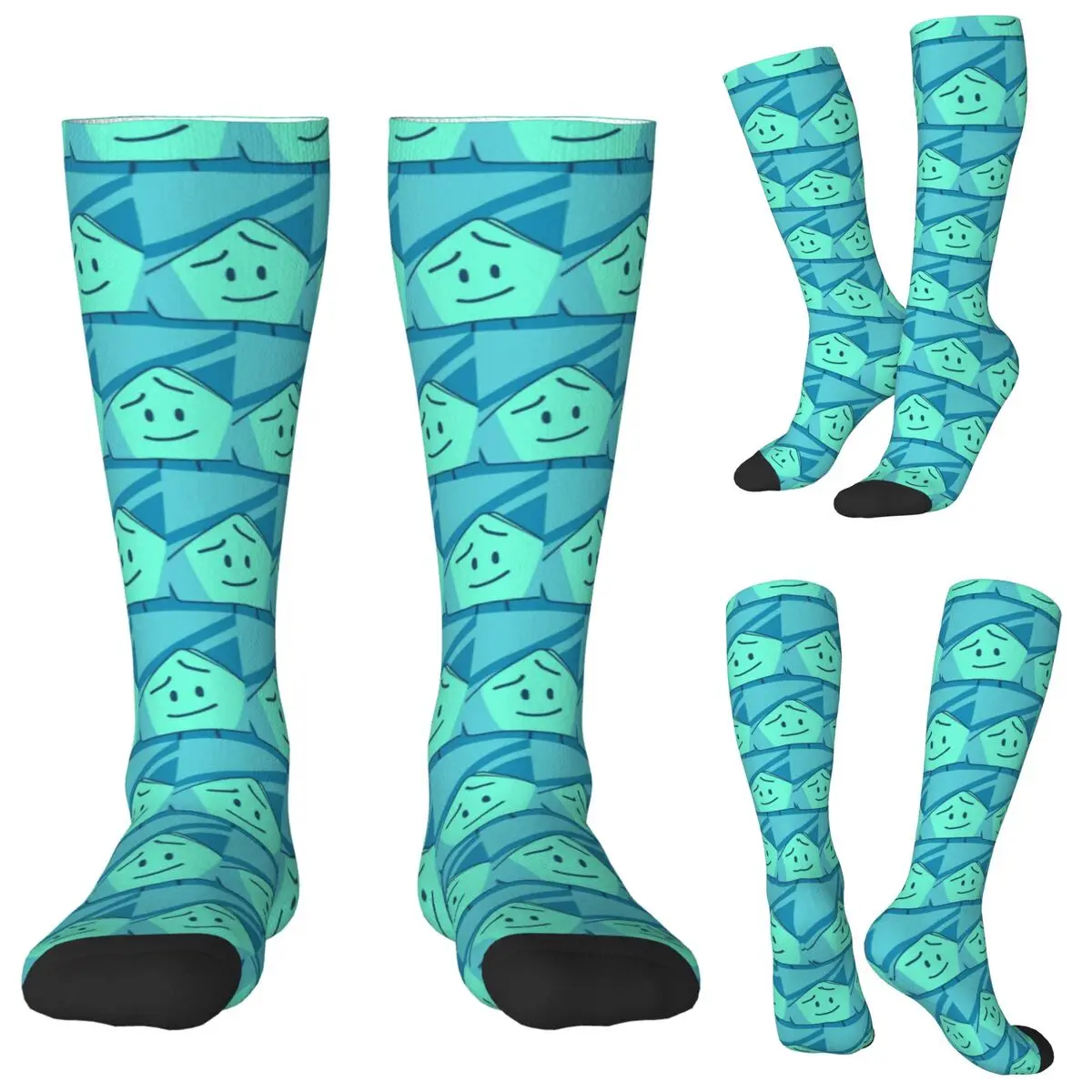 

BFDI Four BFB (20) Socks Harajuku Stockings All Season Long Socks Accessories for Unisex Birthday Present