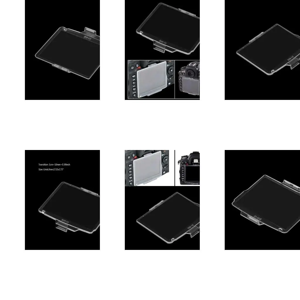 Hard LCD Monitor Cover Screen Protector for D90 BM-10 Camera Accessories
