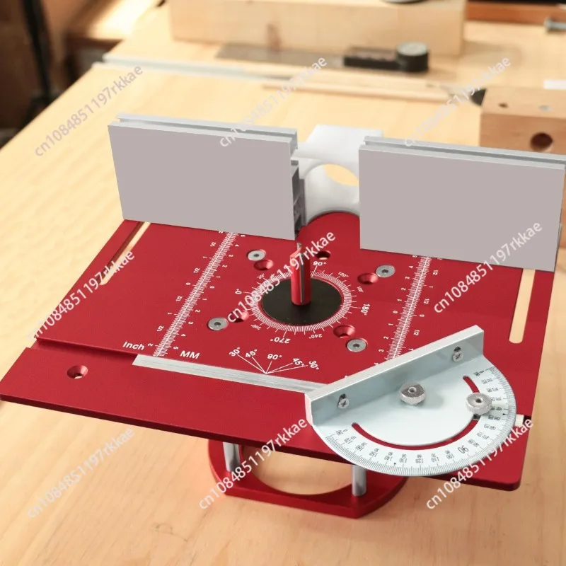 New C8 aluminum alloy bakelite milling flip-chip lifting, engraving machine trimming machine milling table insert plate