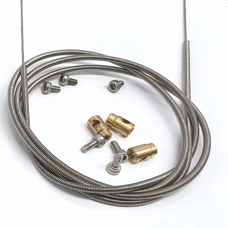 قطع غيار السيارات لجرار مقطورة RC 1/14 مع كابل قفل تفاضلي ترايدنت لـ Tamiya DIY Pasts820mm