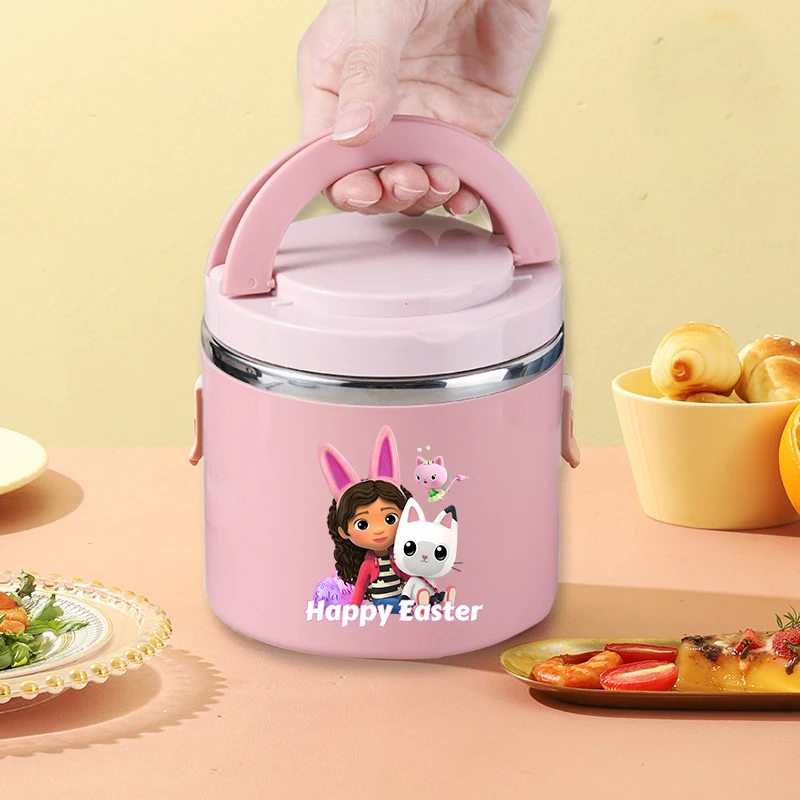 

Gabby Dollhouses Food Thermal Jar Insulated Soup Cup Thermos Containers Stainless Steel Lunch Box Thermo Keep Hot for School