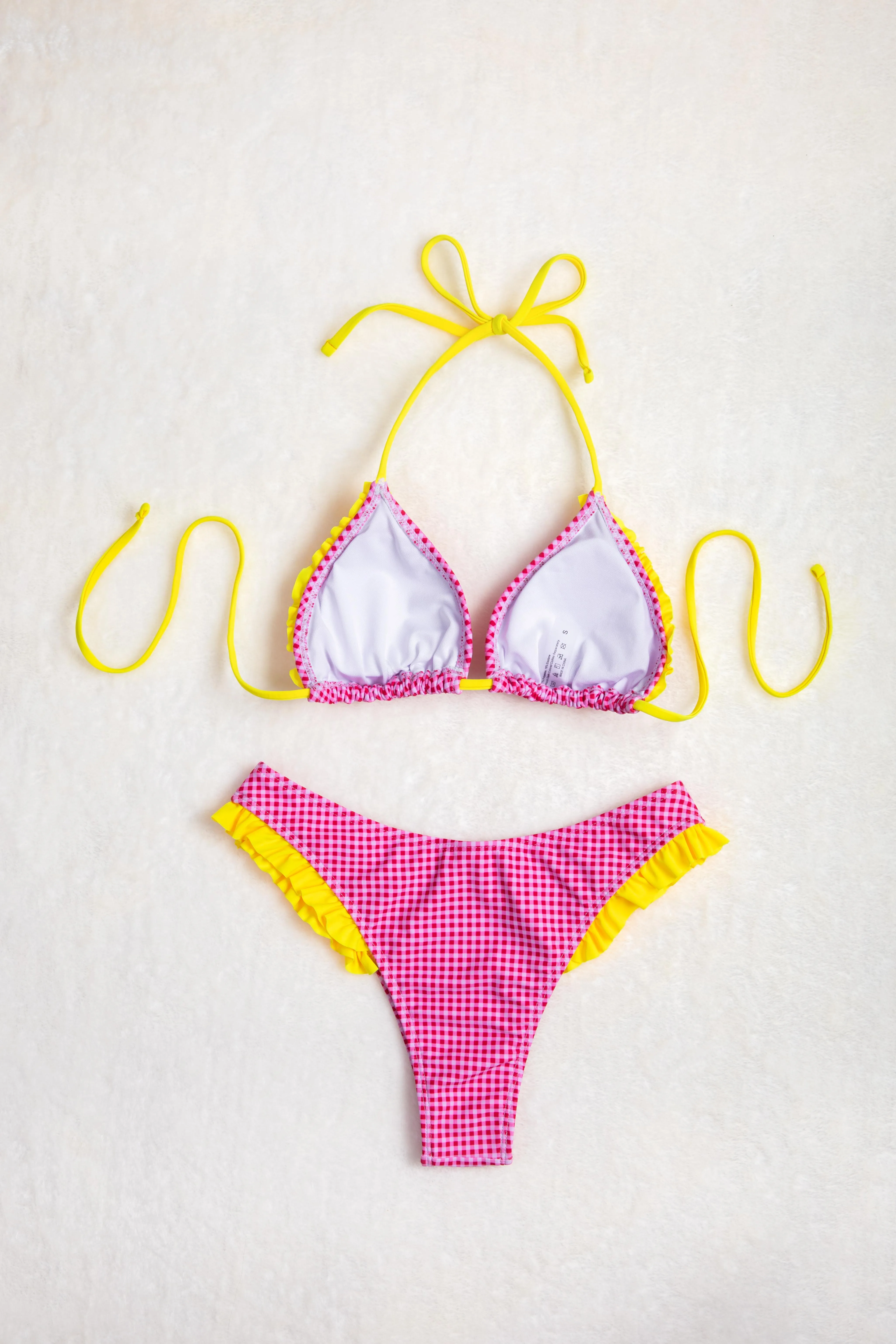 Swimsuit Women Two Piece Swimwear 2024 Letter Bikini Set