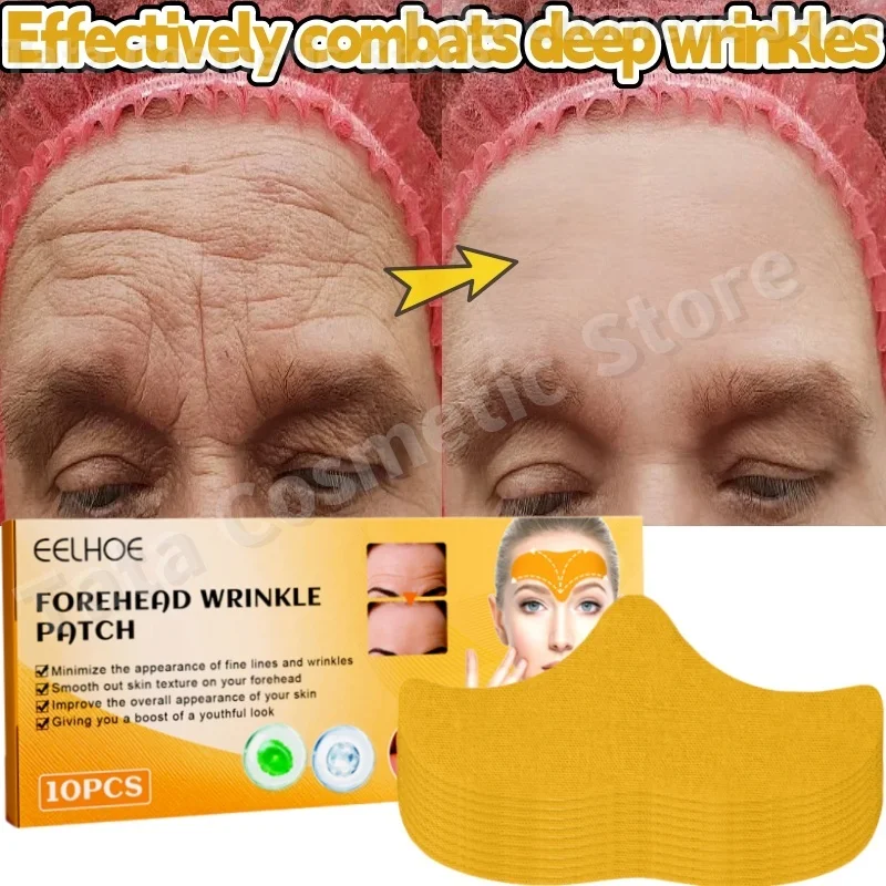 

Forehead Wrinkle Patch Contain Collagen Hyaluronic Acid Firming Anti Wrinkle Deep Moisturize Natural Forehead Line Removal Patch