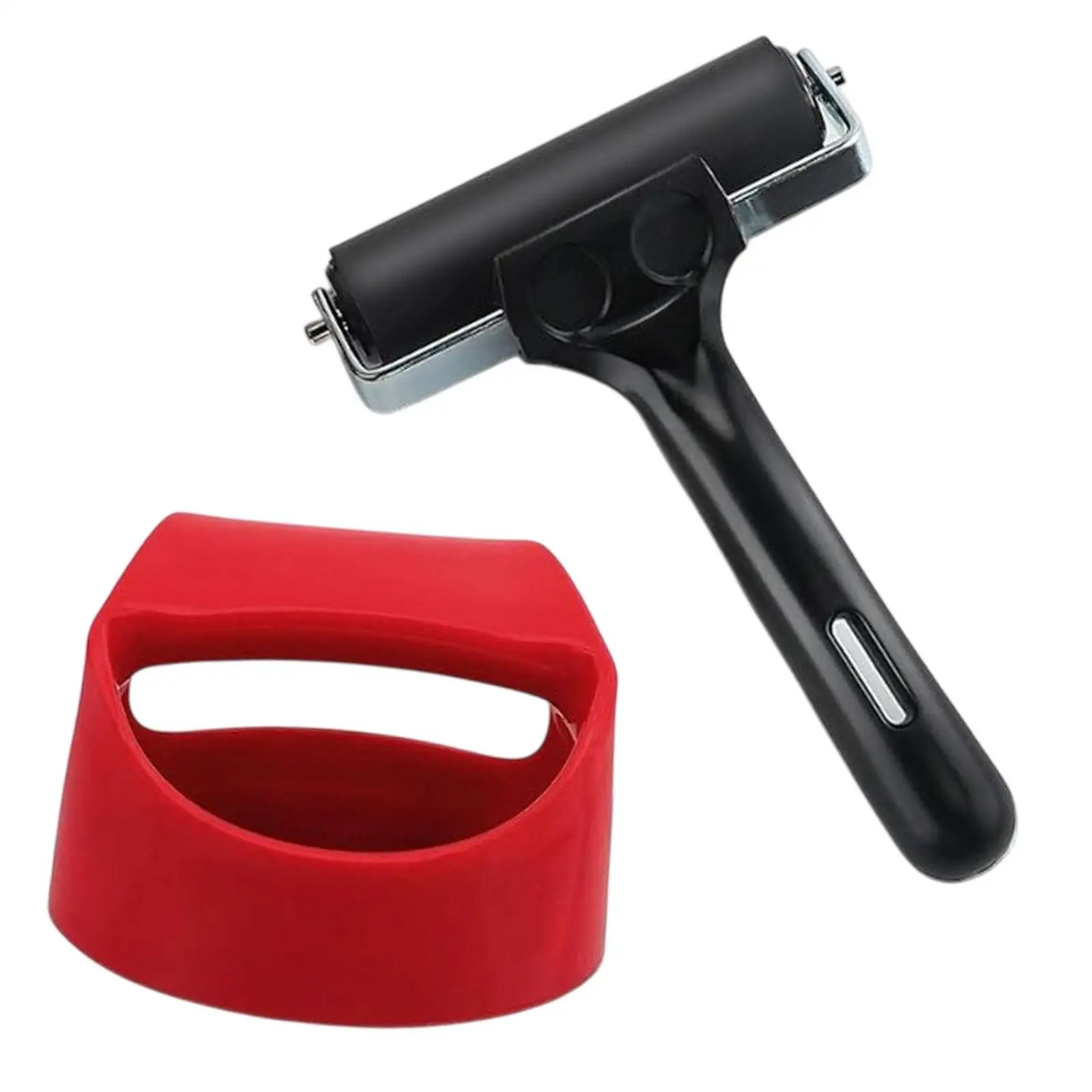 Block Printing Baren Tools Rubber Roller Brayer for Gluing Printing Crafting