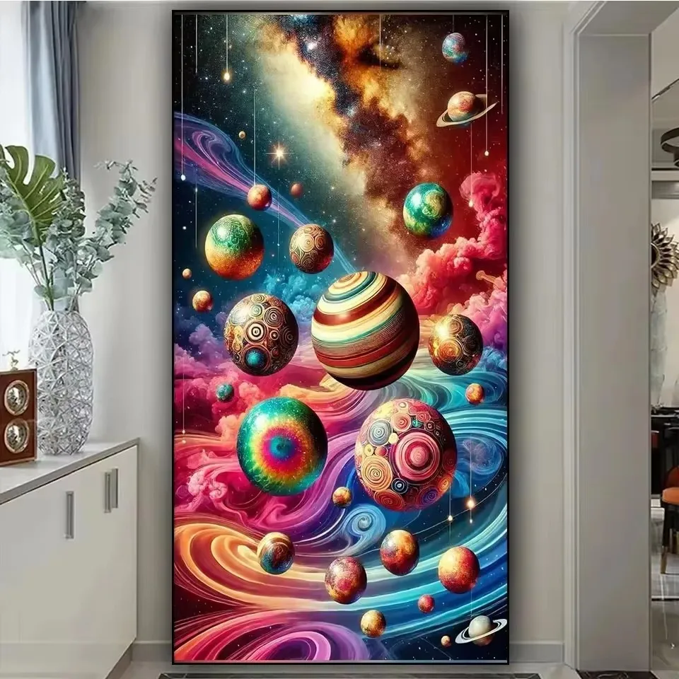 

Earth Space DIY Diamond Painting New 2024 Jewelry cross stitch Kit Diamond Art Mosaic Landscape Embroidery Picture Decor Home