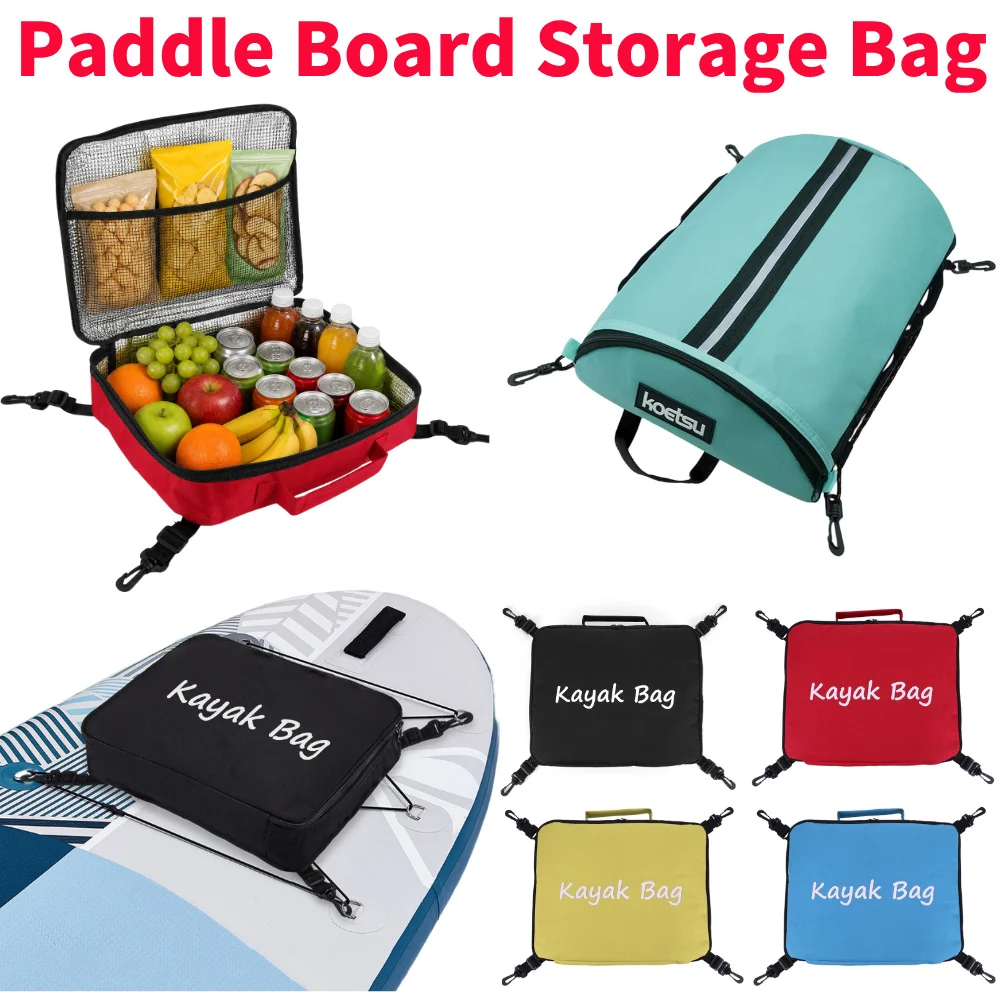 Surf Portable Deck Bag Waterproof Surfboard Quick-Drying Bag 360° Rotatable Buckle for Outdoors Friends Activities Sports Use