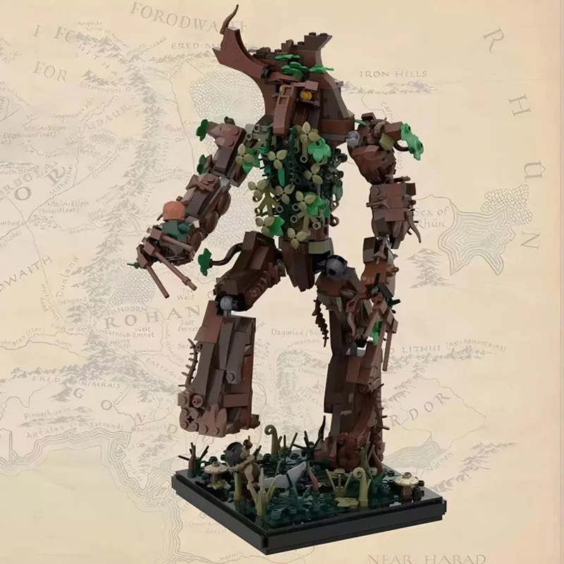 

MOC Lords Ringsed Monster Treebeard Model Building Blocks Classic Movie Action Figures MOC-146000 Constructor Bricks Toys Gifts