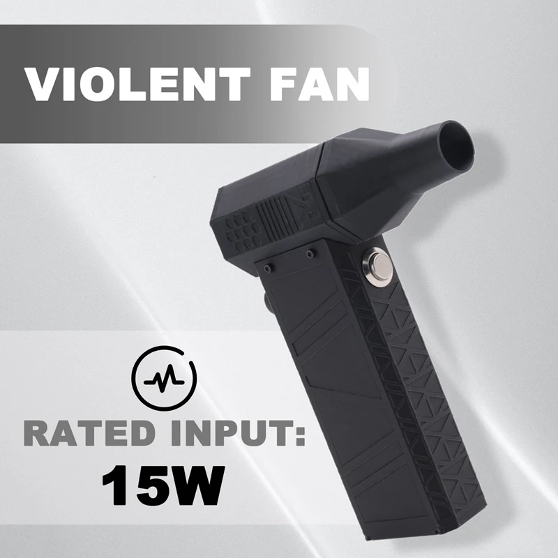 AA81-JC29-2 Jetfan Violent Fan Turbine Handheld 130.000 U/min Hochgeschwindigkeits-Autowasch- und Schneeblasen-Staubentferner