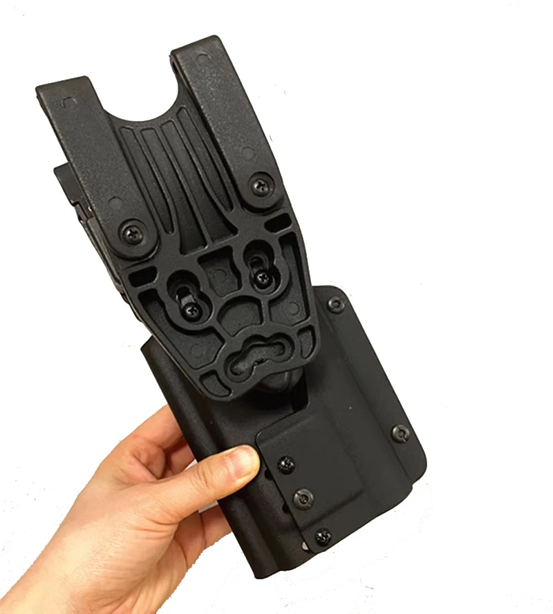 Tactical universal  Downlight Flashlight Gun Holster for vp9/tP99/p320/p1/glock/MP40/TLR1/x30 lower mount torch