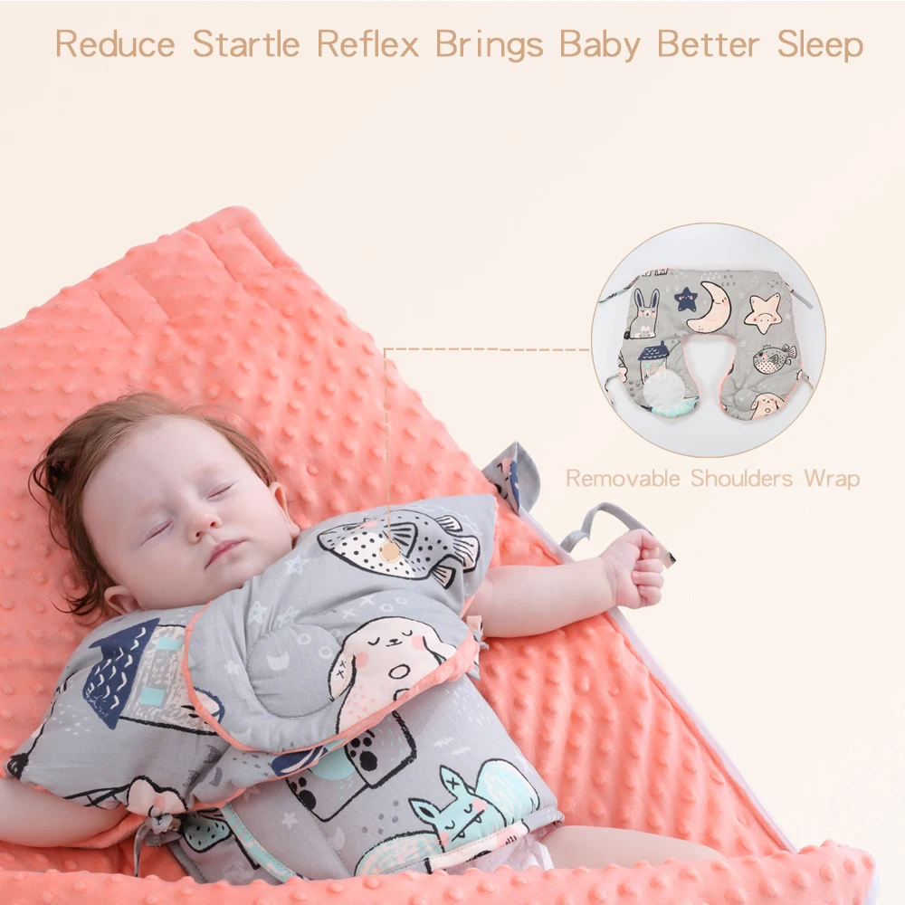 Warme Baby Kinderwagen Schlafsack Fleece Kinderwagen Fußsack Infant Swaddle Wrap Umschläge Für Neugeborene Baby Decke 3 Farben Schlafsack