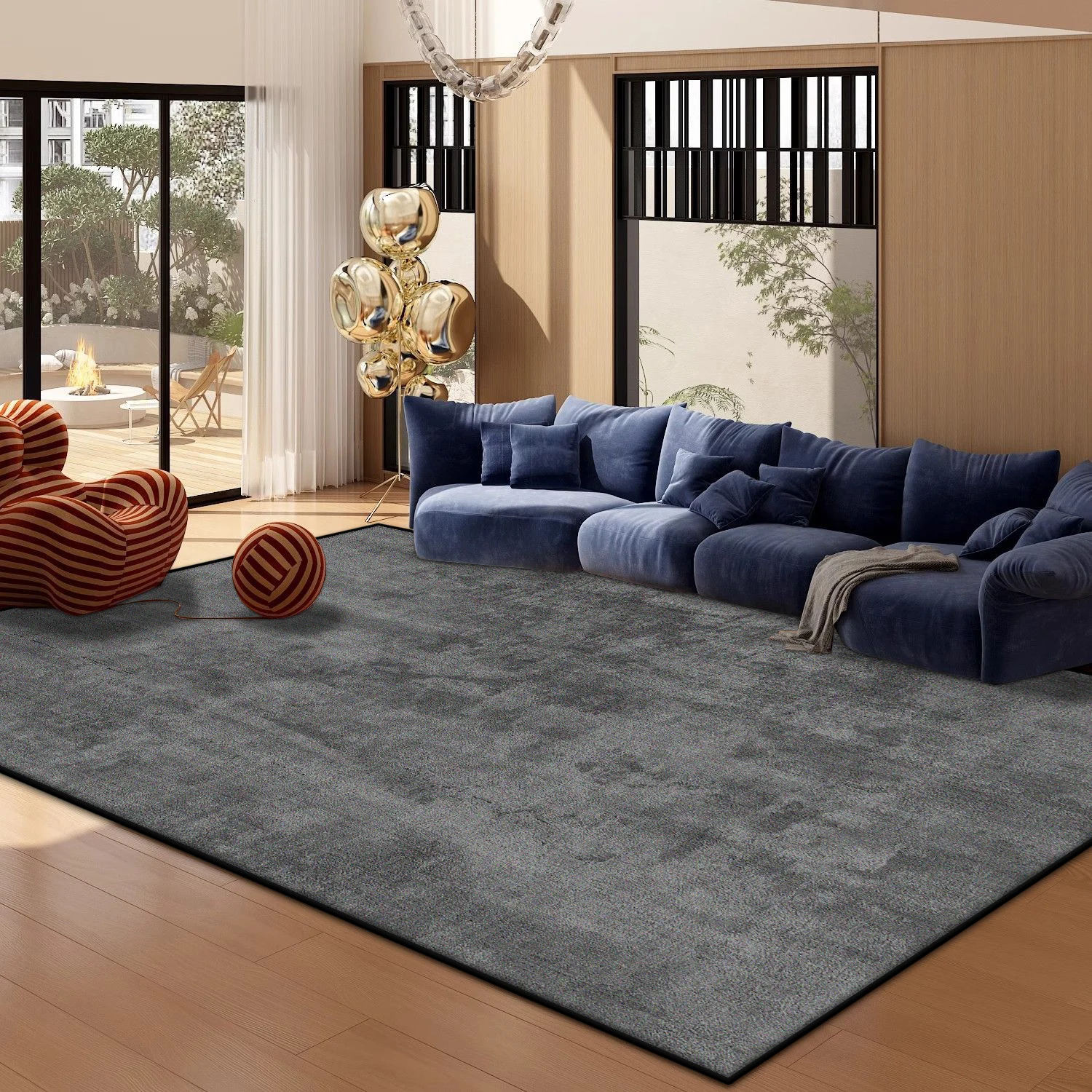 

Living Room Abstract Style Rug Simple Non-slip Decoration Bedroom Cloakroom Rug Soft Machine Washable Entrance Door Mat Big Size