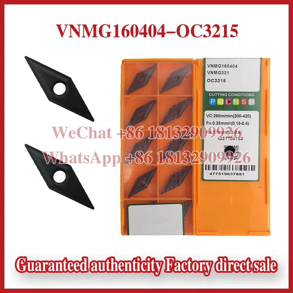 100% الأصلي VNMG160404 VNMG160408 VNMG160412 OC3215 OC3215K الأصلي حقيقية الماس على شكل شفرة CNC مدببة #3