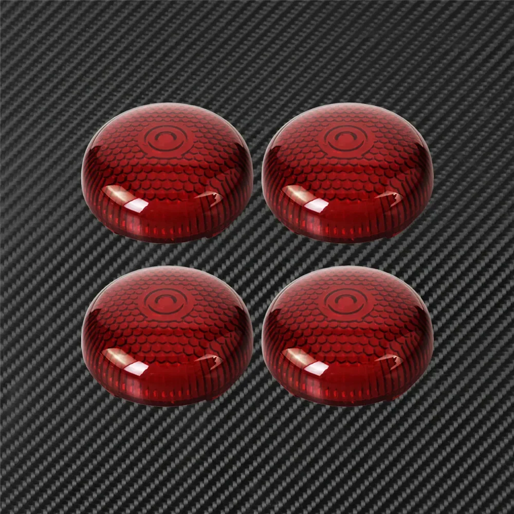 Motorcycle Turn Indicator Signal Light Lens Cover For Harley Touring Electra Glide Road King Sportster XL883 48 Iron Fatboy Dyna