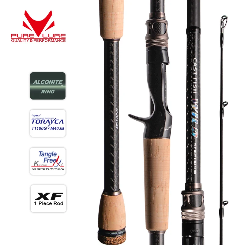 purelure selvagem guia fuji sic aneis pike rod black bass rod cabo de cortica toray t1100g pano zander todos pc 01