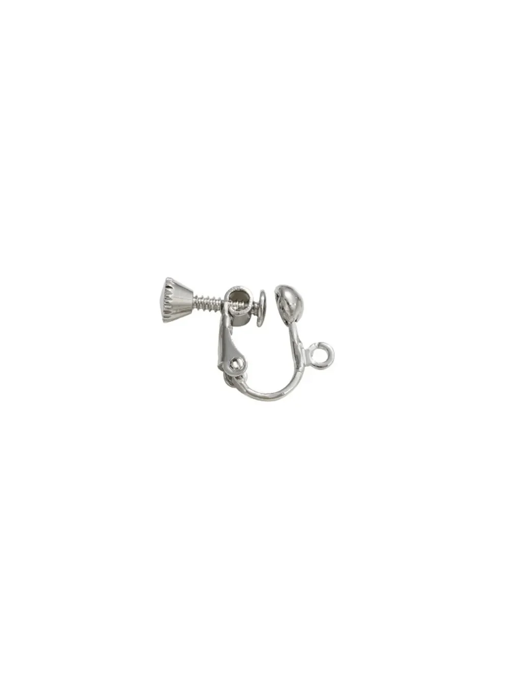 

14K Gold Painless Ear Piercing Screw Ear Entraining with Hanging Beads Diamonds Diy Handmade Earring Jewelry Material Accessorie