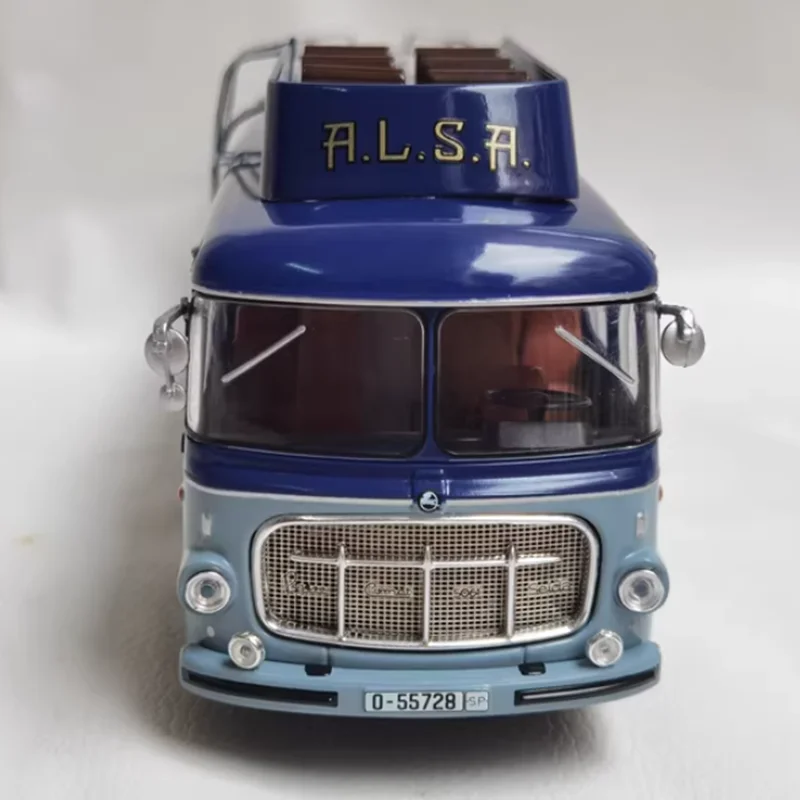 

Diecast 1:43 Scale PEGASO COMET Bus Alloy Simulation Car Model Static Collection Decorated Holiday Toys Souvenir Gift