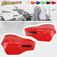 For ZETA Motorcycle Hand Guard XC Handguard with Mini Lamp Universal Motocross Accessories Enduro Dirt Bike Moped Tuning Parts